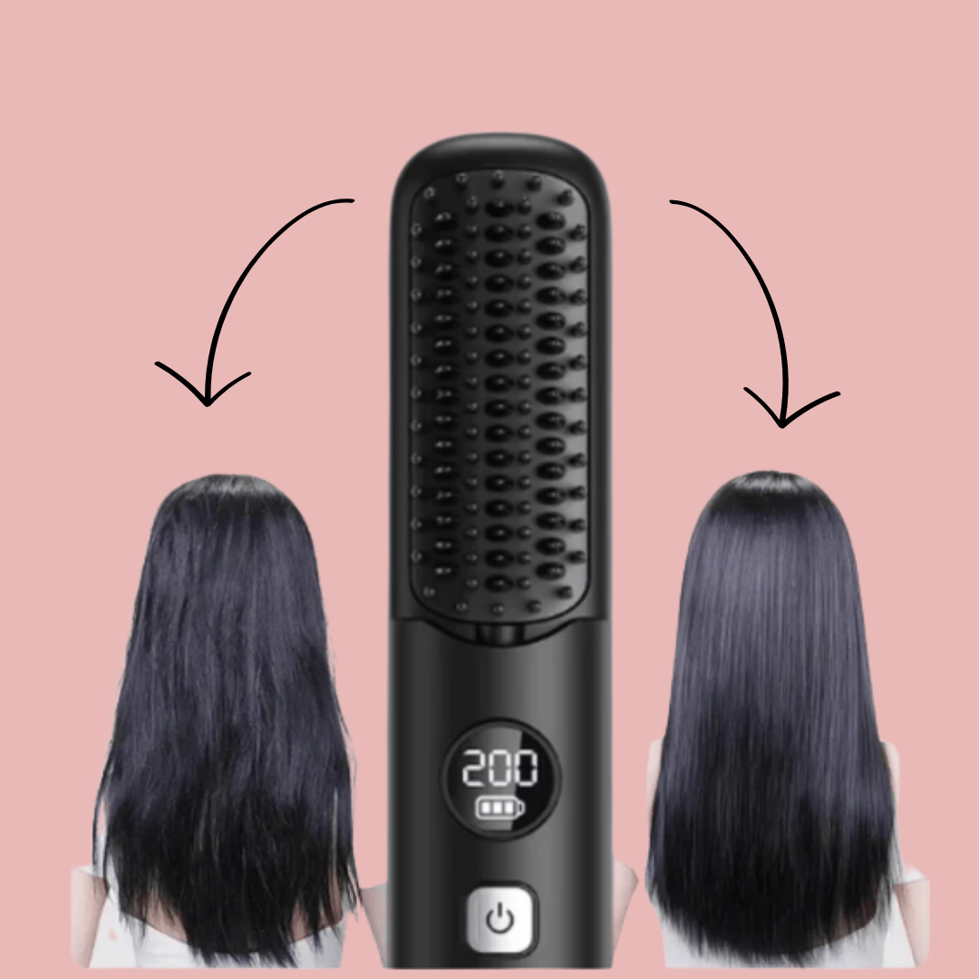 Spazzola GLAM Brush – Capelli lisci dalle radici alle punte in 2 minuti