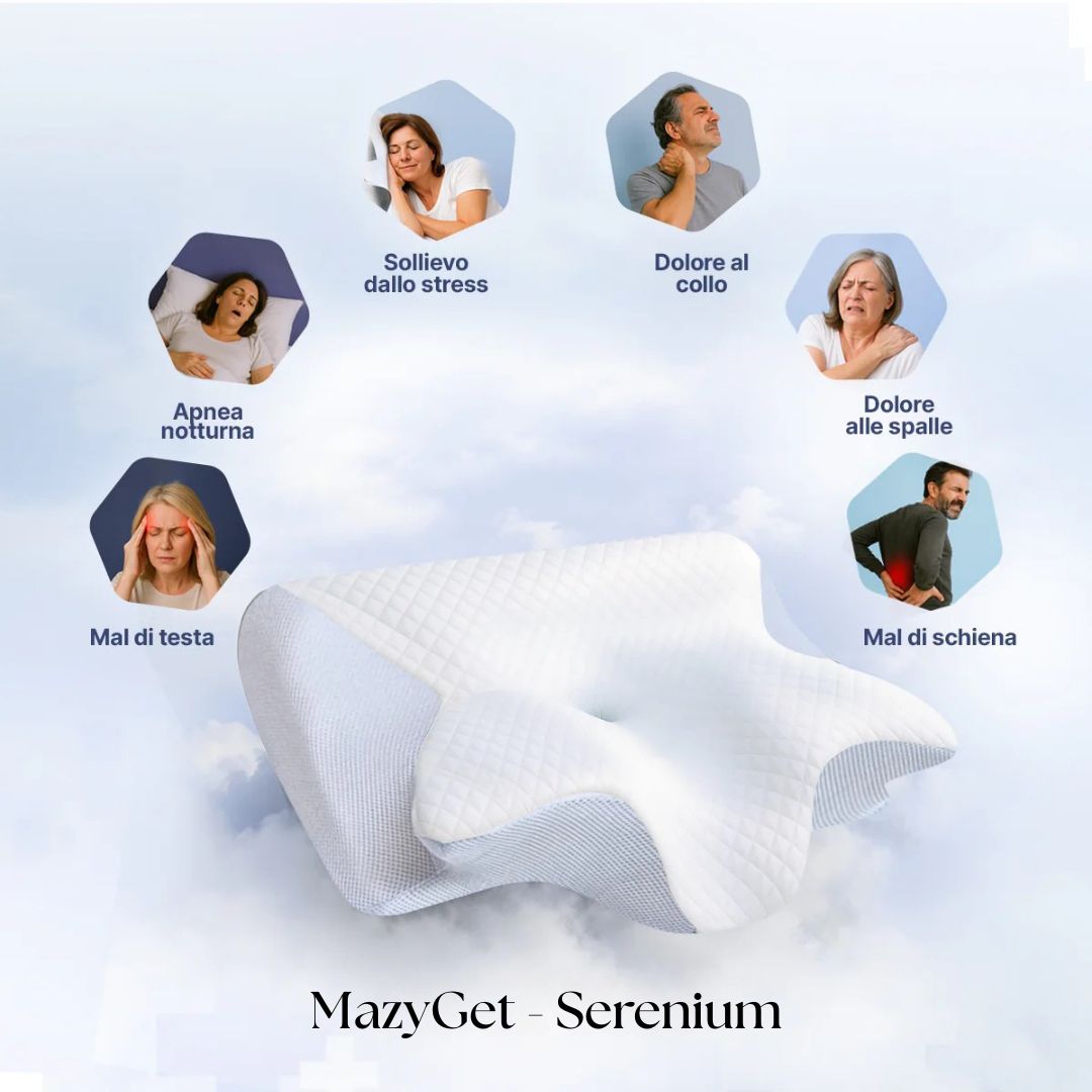 MazyGet Serenium - OrthoSleep™ - Sollievo Cervicale