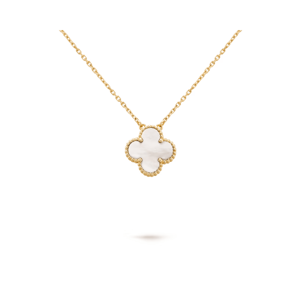 Collana Quadrifoglio a Cinque Foglie