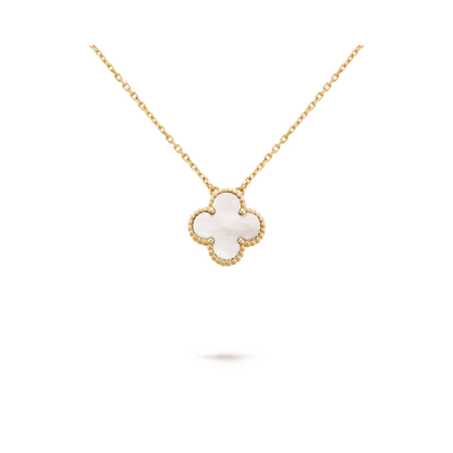Collana Quadrifoglio a Cinque Foglie