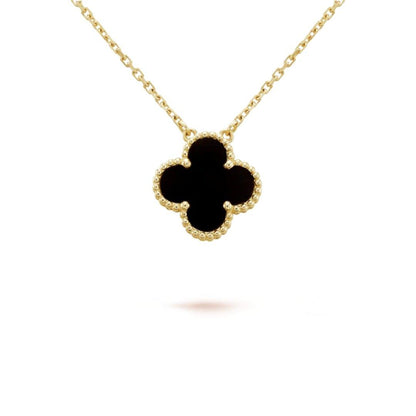 Collana con Trifoglio a Cinque Foglie