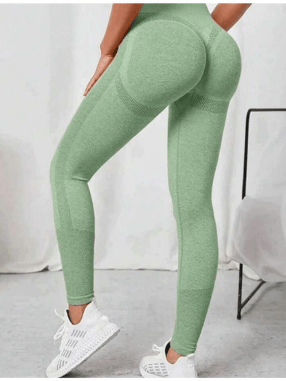 Leggings Push Up Verde - Empina Bumbum